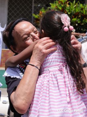 Heroína palestina Leila Khaled de visita en Nicaragua
