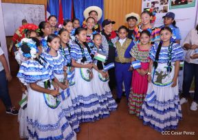 Heroína palestina Leila Khaled de visita en Nicaragua