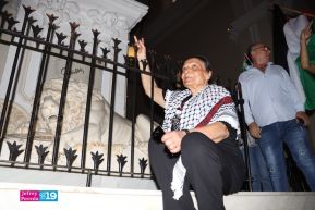 Heroína palestina Leila Khaled de visita en Nicaragua