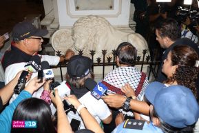 Heroína palestina Leila Khaled de visita en Nicaragua