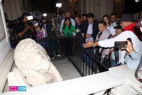 Heroína palestina Leila Khaled de visita en Nicaragua