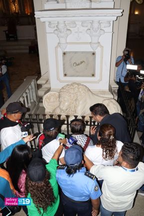 Heroína palestina Leila Khaled de visita en Nicaragua