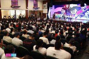 Heroína palestina Leila Khaled de visita en Nicaragua