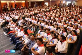 Heroína palestina Leila Khaled de visita en Nicaragua