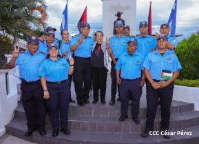 Heroína palestina Leila Khaled de visita en Nicaragua