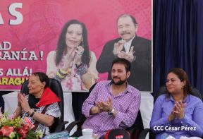 Heroína palestina Leila Khaled de visita en Nicaragua