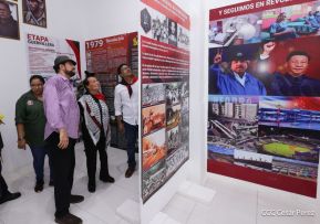 Heroína palestina Leila Khaled de visita en Nicaragua