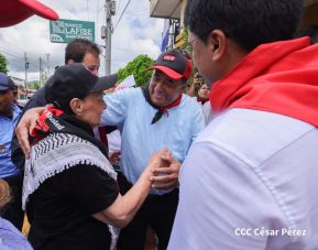 Heroína palestina Leila Khaled de visita en Nicaragua