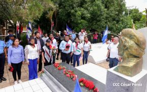 Heroína palestina Leila Khaled de visita en Nicaragua