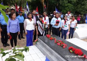 Heroína palestina Leila Khaled de visita en Nicaragua