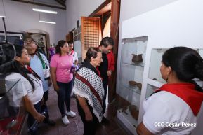 Heroína palestina Leila Khaled de visita en Nicaragua