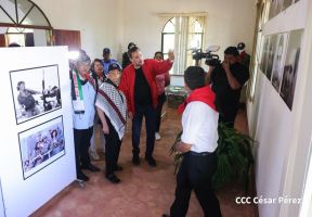 Heroína palestina Leila Khaled de visita en Nicaragua