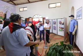 Heroína palestina Leila Khaled de visita en Nicaragua