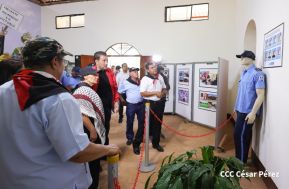 Heroína palestina Leila Khaled de visita en Nicaragua