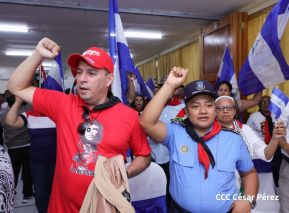 Heroína palestina Leila Khaled de visita en Nicaragua