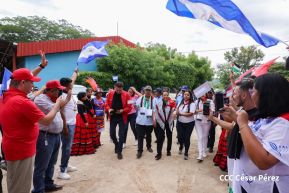 Heroína palestina Leila Khaled de visita en Nicaragua