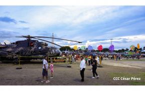Exposición Estática del Ejército de Nicaragua en saludo al 45 aniversario de fundación