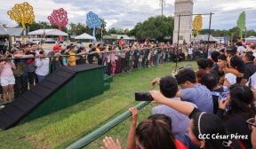Exposición Estática del Ejército de Nicaragua en saludo al 45 aniversario de fundación