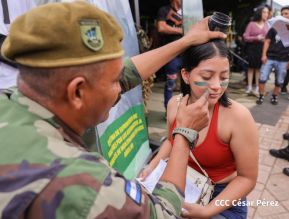 Exposición Estática del Ejército de Nicaragua en saludo al 45 aniversario de fundación