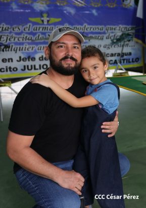 Exposición Estática del Ejército de Nicaragua en saludo al 45 aniversario de fundación
