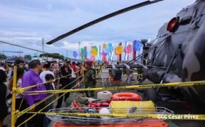 Exposición Estática del Ejército de Nicaragua en saludo al 45 aniversario de fundación