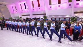  Acto del 45 Aniversario de la Fuerza Aérea del Ejército de Nicaragua