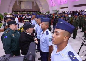  Acto del 45 Aniversario de la Fuerza Aérea del Ejército de Nicaragua