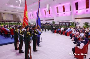  Acto del 45 Aniversario de la Fuerza Aérea del Ejército de Nicaragua