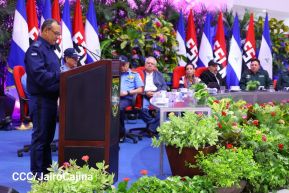  Acto del 45 Aniversario de la Fuerza Aérea del Ejército de Nicaragua