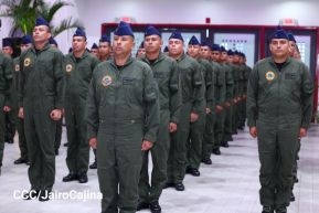  Acto del 45 Aniversario de la Fuerza Aérea del Ejército de Nicaragua