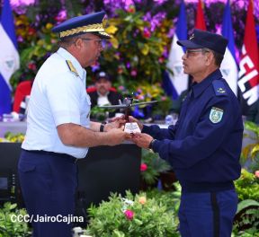  Acto del 45 Aniversario de la Fuerza Aérea del Ejército de Nicaragua
