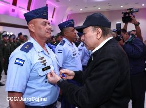  Acto del 45 Aniversario de la Fuerza Aérea del Ejército de Nicaragua