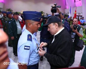 Acto del 45 Aniversario de la Fuerza Aérea del Ejército de Nicaragua