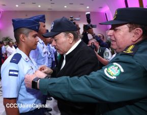  Acto del 45 Aniversario de la Fuerza Aérea del Ejército de Nicaragua