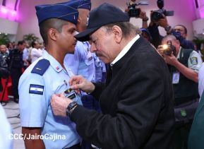  Acto del 45 Aniversario de la Fuerza Aérea del Ejército de Nicaragua