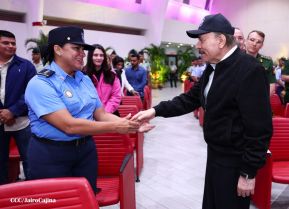  Acto del 45 Aniversario de la Fuerza Aérea del Ejército de Nicaragua