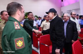  Acto del 45 Aniversario de la Fuerza Aérea del Ejército de Nicaragua