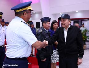  Acto del 45 Aniversario de la Fuerza Aérea del Ejército de Nicaragua