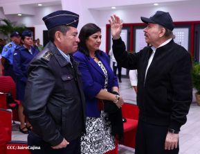  Acto del 45 Aniversario de la Fuerza Aérea del Ejército de Nicaragua