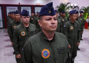  Acto del 45 Aniversario de la Fuerza Aérea del Ejército de Nicaragua