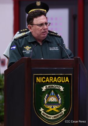  Acto del 45 Aniversario de la Fuerza Aérea del Ejército de Nicaragua