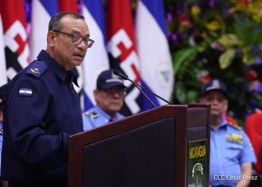  Acto del 45 Aniversario de la Fuerza Aérea del Ejército de Nicaragua