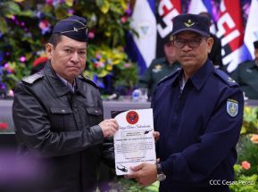  Acto del 45 Aniversario de la Fuerza Aérea del Ejército de Nicaragua