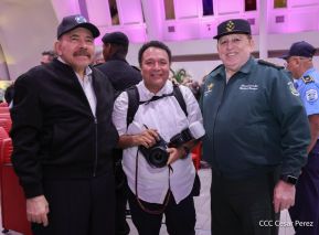  Acto del 45 Aniversario de la Fuerza Aérea del Ejército de Nicaragua