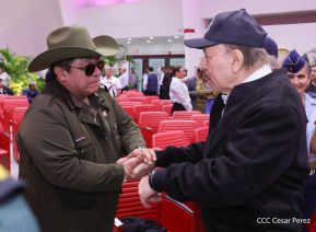  Acto del 45 Aniversario de la Fuerza Aérea del Ejército de Nicaragua