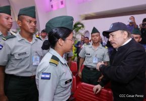  Acto del 45 Aniversario de la Fuerza Aérea del Ejército de Nicaragua