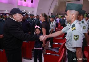  Acto del 45 Aniversario de la Fuerza Aérea del Ejército de Nicaragua
