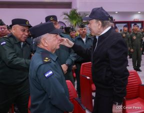  Acto del 45 Aniversario de la Fuerza Aérea del Ejército de Nicaragua
