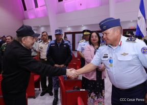  Acto del 45 Aniversario de la Fuerza Aérea del Ejército de Nicaragua
