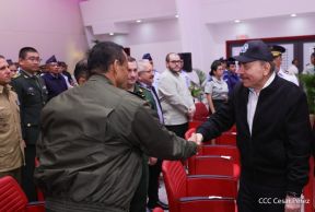  Acto del 45 Aniversario de la Fuerza Aérea del Ejército de Nicaragua